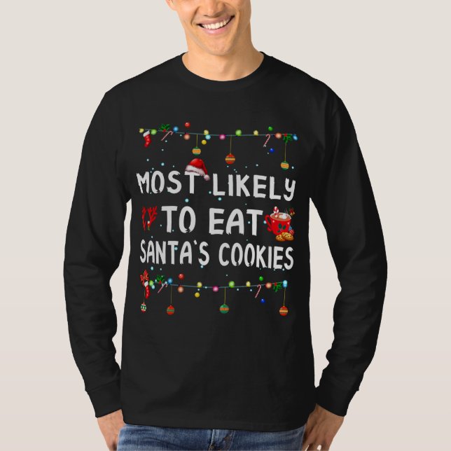 Mest trolig för julfesten... t shirt (Framsida)