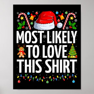 Mest trolig för Kärlek denna Julafton fantastiska Poster