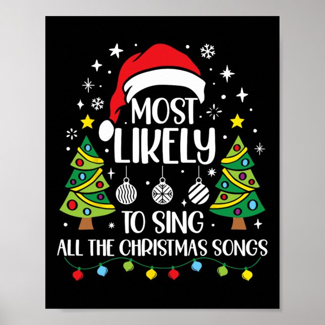 Mest trolig för Sjungan av julgransmössan i Sång Poster (Framsidan)