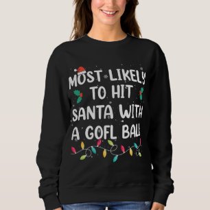 Mest trolig för Slå tomten med en Golf Boll Christ T Shirt