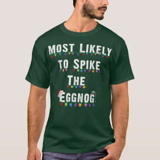 Mest trolig för Spiket av den första familjejulen T Shirt