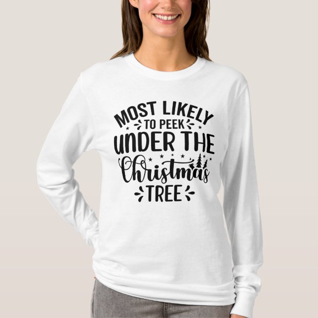 Mest troliga att göra under Träd T Shirt (Framsida)