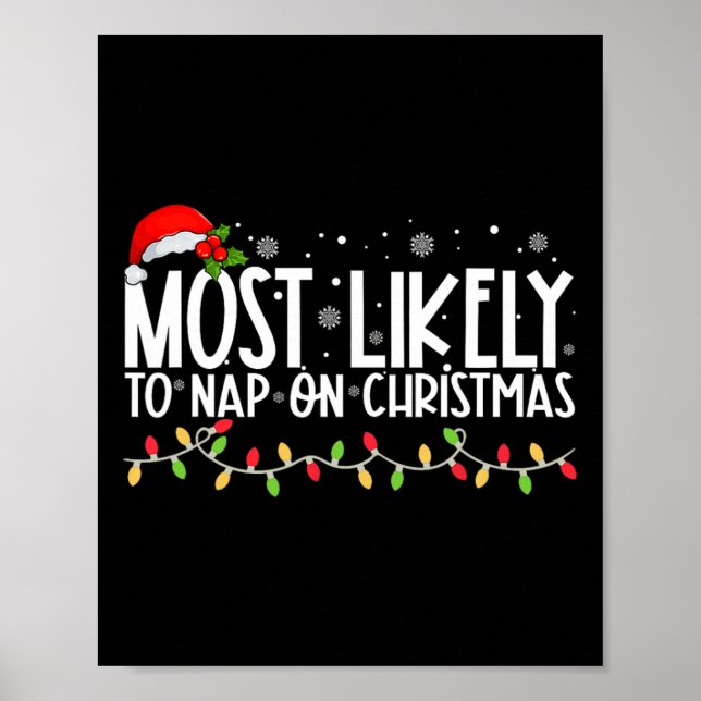 Mest troliga att klä A på julklapp. Poster (Framsidan)