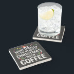 Mest troliga att påbörja jul med kaffefamiljen stenunderlägg<br><div class="desc">Mest troliga att påbörja jul med kaffefamiljen</div>