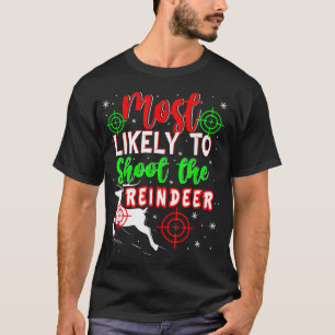 Mest troliga att skjuta renjulen fuktig P T Shirt