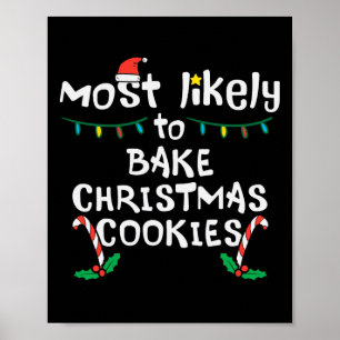 Mest troligt är att Bake-julfamiljen Cookie Julaft Poster