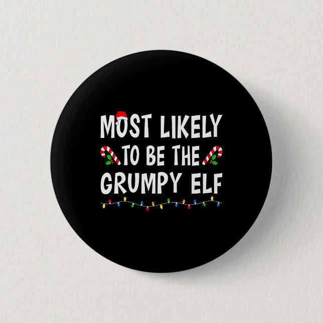 Mest troligt är det att det är den grumpy Elf Jula Knapp (Framsida)