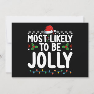 Mest troligt är det att det blir en god jul-Helgda Inbjudningar