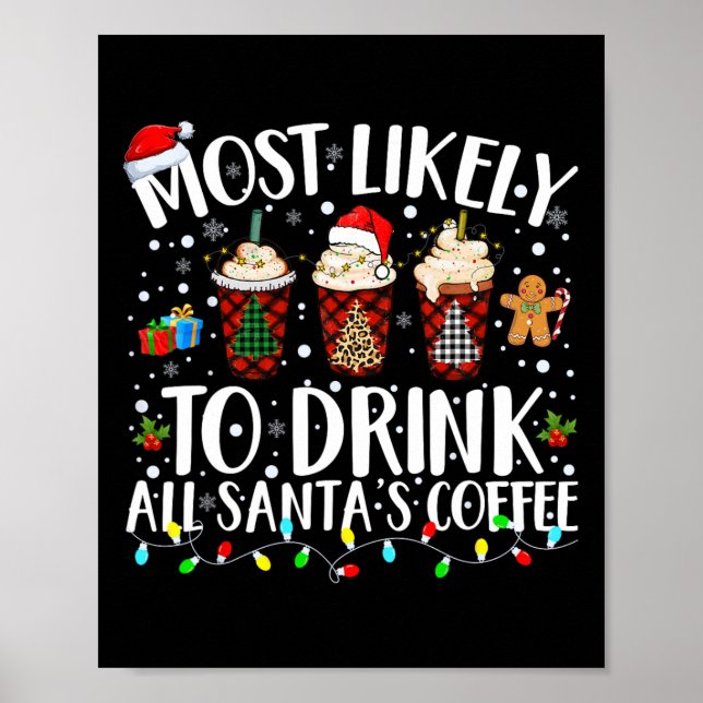 Mest troligt att alla tomtens kaffe matchar C Poster (Framsidan)