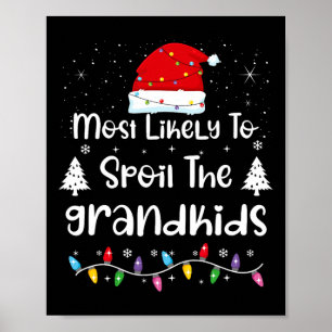 Mest troligt att Barnbarn-familjens Christma först Poster