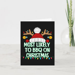 Mest troligt att BBQ kommer på julklapp Kort