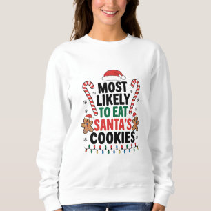 Mest troligt att du äter julhelgen till Santas Coo T Shirt