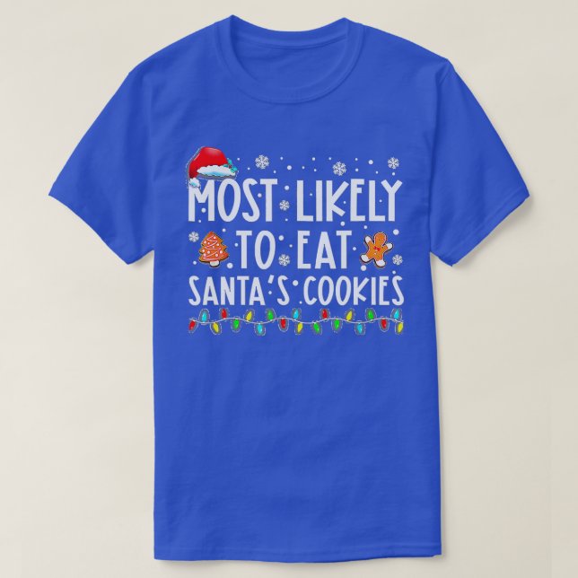 Mest troligt att du äter julhelgen till Santas Coo T Shirt (Design framsida)