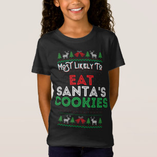 Mest troligt att du äter jultomtens kakor. t shirt