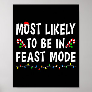 Mest troligt att du befinner dig i Feast-Mode Jula Poster