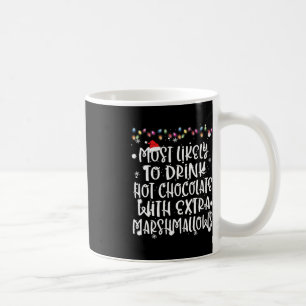 Mest troligt att du dricker Hett Chocolera Julfamn Kaffemugg