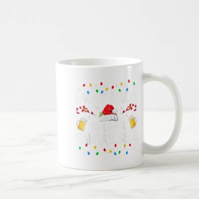 Mest troligt att du dricker jultomtens Beer-roliga Kaffemugg (Höger)