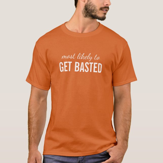 Mest troligt att du får Thanksgivingen Bastad/Fami T Shirt (Framsida)