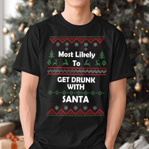 Mest troligt att du får torka med jultomten. t shirt