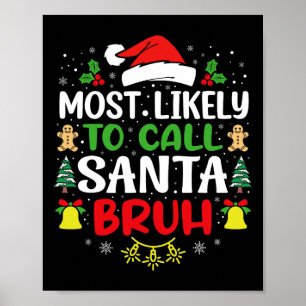 Mest troligt att du kallar julfamiljen Morsa i San Poster
