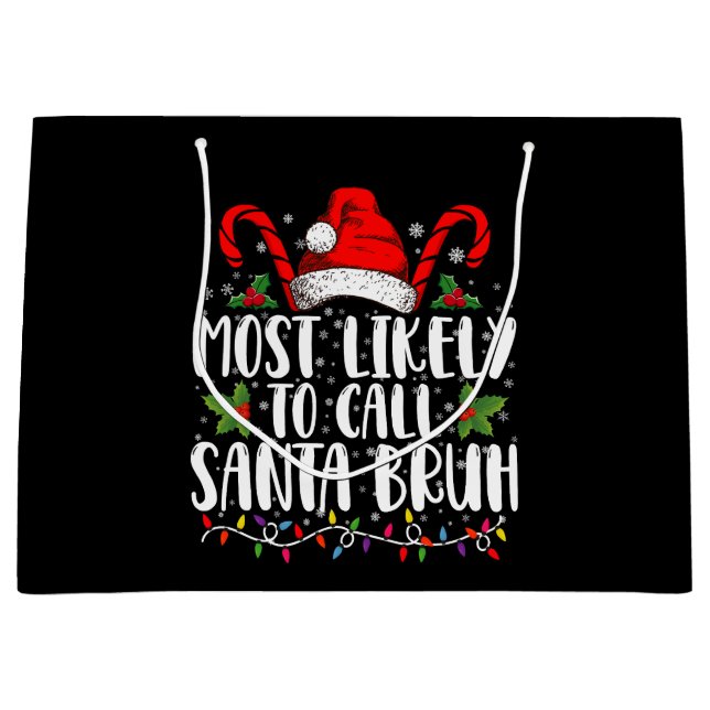 Mest troligt att du kallar jultomten Bruh för fin  (Framsidan)