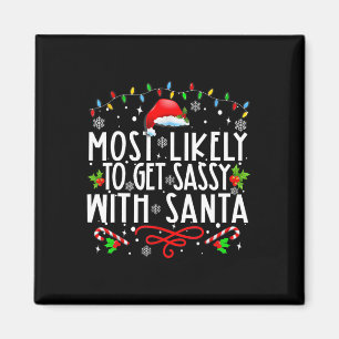 Mest troligt att du kan bli glad med julfamiljen.. magnet