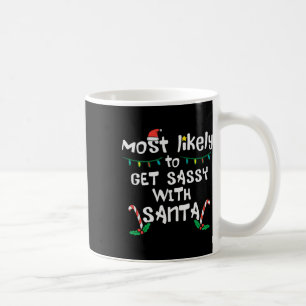 Mest troligt att du kan bli glad med jultomten Jul Kaffemugg