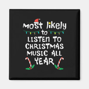 Mest troligt att du kan få uppleva julmusikfamilje magnet