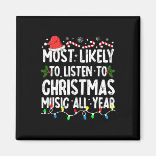 Mest troligt att du kan få uppleva julmusikfamilje magnet