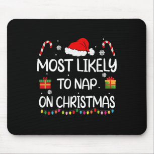 Mest troligt att du kan klappa på julfamiljen. musmatta