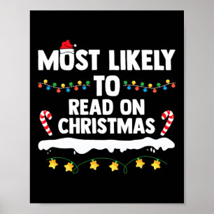 Mest troligt att du kan läsa på julfamiljen Group Poster