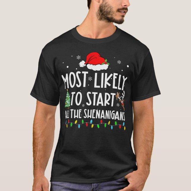 Mest troligt att du kan starta alla familjen Shena T Shirt (Framsida)