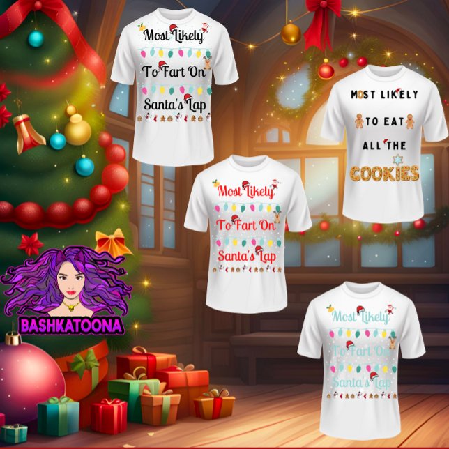 Mest troligt att du kommer att börja på jultomtens t shirt (Skapare uppladdad)