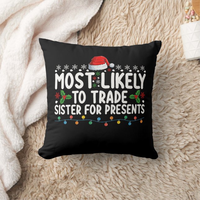 Mest troligt att du kommer att byta syster till ju kudde (Filt)