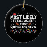 Mest troligt att du kommer att sova i första lexig julgransprydnad keramik<br><div class="desc">Mest troligt att du kommer att sova i första lexiga Julafton-familjen</div>