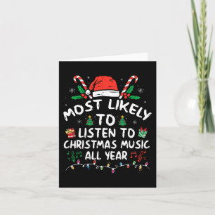 Mest troligt att du lyssnar på julmusik hela året kort