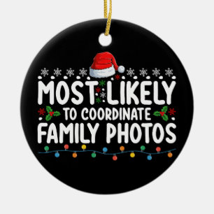 Mest troligt att du samordnar familjefoton jul julgransprydnad keramik