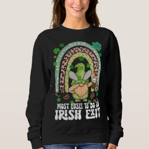 Mest troligt att en irländsk exit regnbåge kommer t shirt