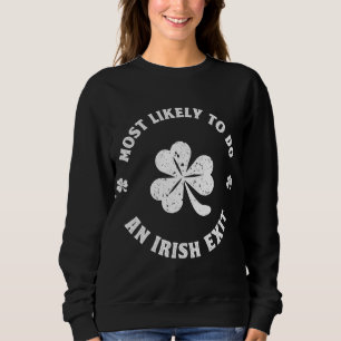 Mest troligt att en irländsk exit-snål. patrick t shirt