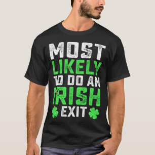 Mest troligt att en irländsk St patrick's day komm T Shirt