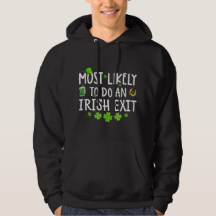 Mest troligt att en irländsk utgång kan göras hoodie
