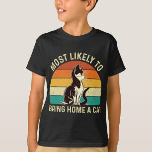 Mest troligt att ett katt - animaliskt Kattdjur ka T Shirt