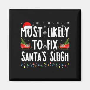 Mest troligt att familjen Santa Sleigh matchar CHH Magnet