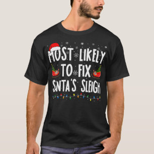 Mest troligt att familjen Santa Sleigh matchar CHH T Shirt