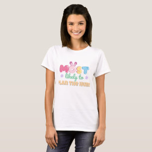 Mest troligt att Hunt-Funny Påsk Mamma planeras T Shirt