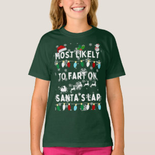 Mest troligt att jag fissar på tomtens knä - Lusti T Shirt