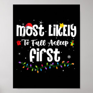 Mest troligt att jag kommer att sova i jultomten poster