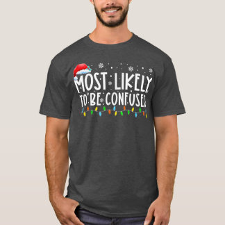 Mest troligt att Julafton Ljus är förvirrat Chris T Shirt