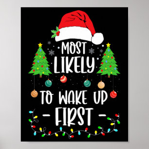 Mest troligt att Julafton Matchi vaknar upp första Poster
