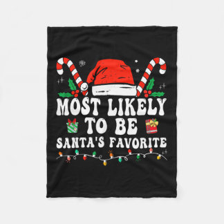 Mest troligt att julen blir jultomtens favoritmatc fleecefilt